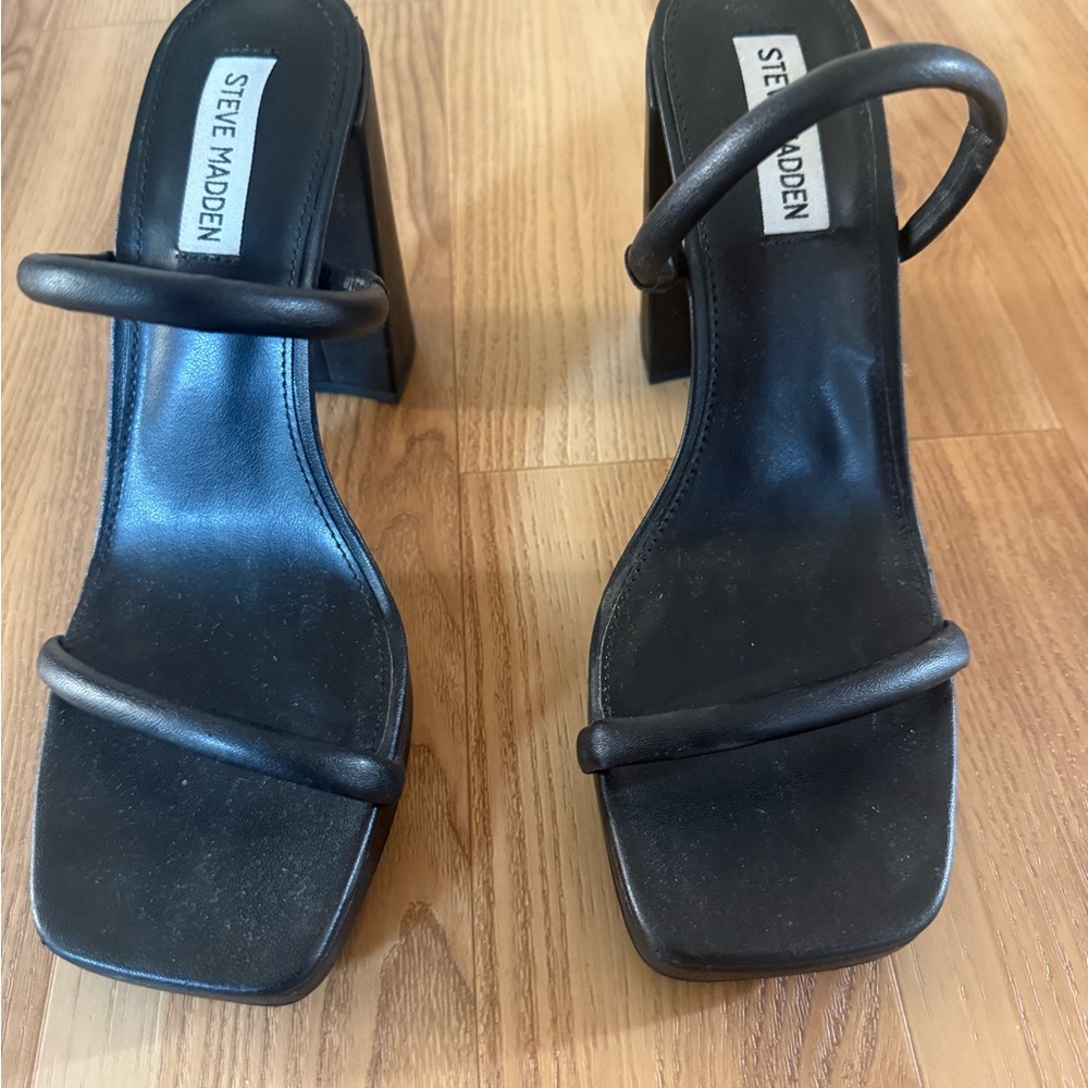 Steve Madden Strappy Block Heels
